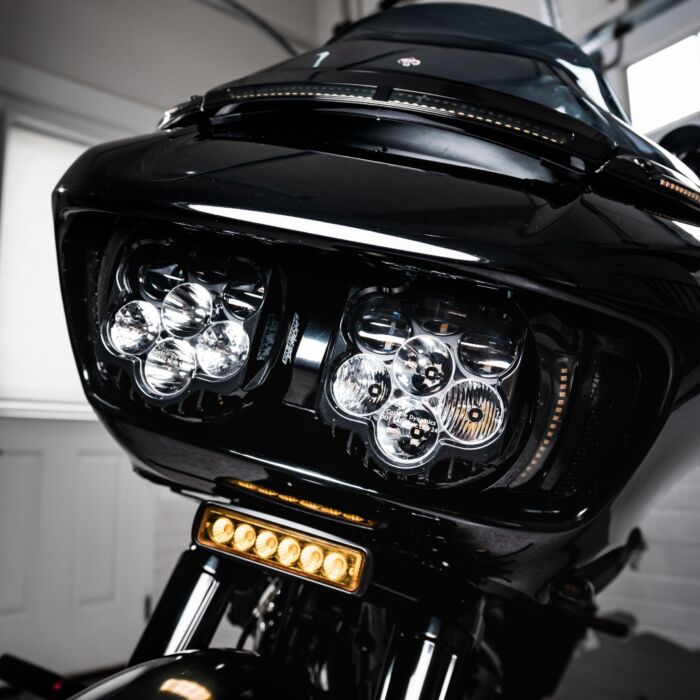 Shark Demon® Scheinwerfer Spacer Kit für Road Glide