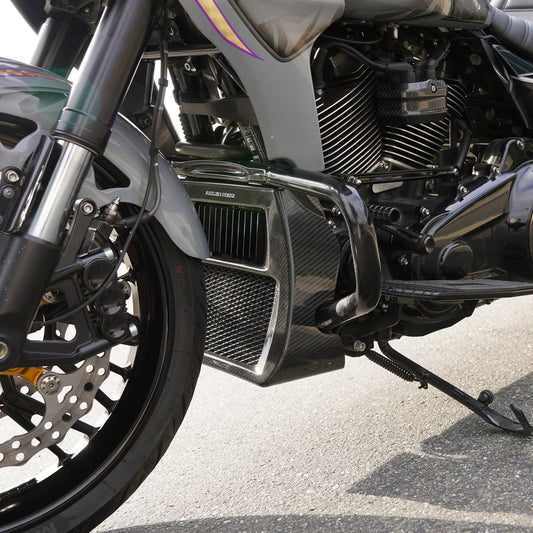 Arlen Ness Carbon Fiber Radiator Scoop – Ansicht 2