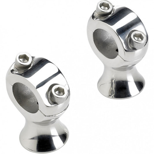 Biltwell Slimline Riser 1 3/4 Zoll polierter Edelstahl für 1-Zoll-Lenker