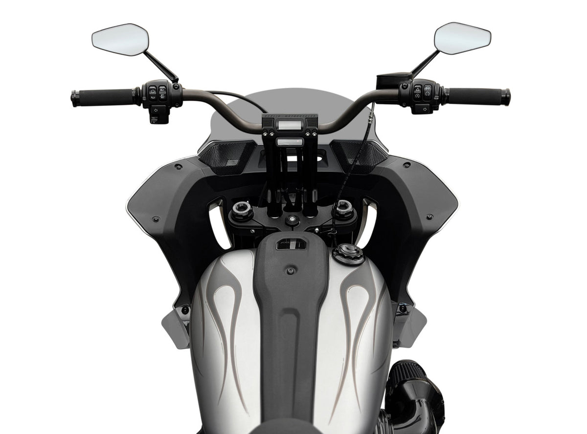 Kodlin Fastback Riser 10 Zoll schwarz – Detailansicht