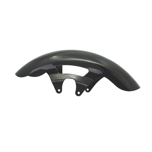 Arlen Ness 19 Zoll Café Carbon Front Fender – Seitenansicht